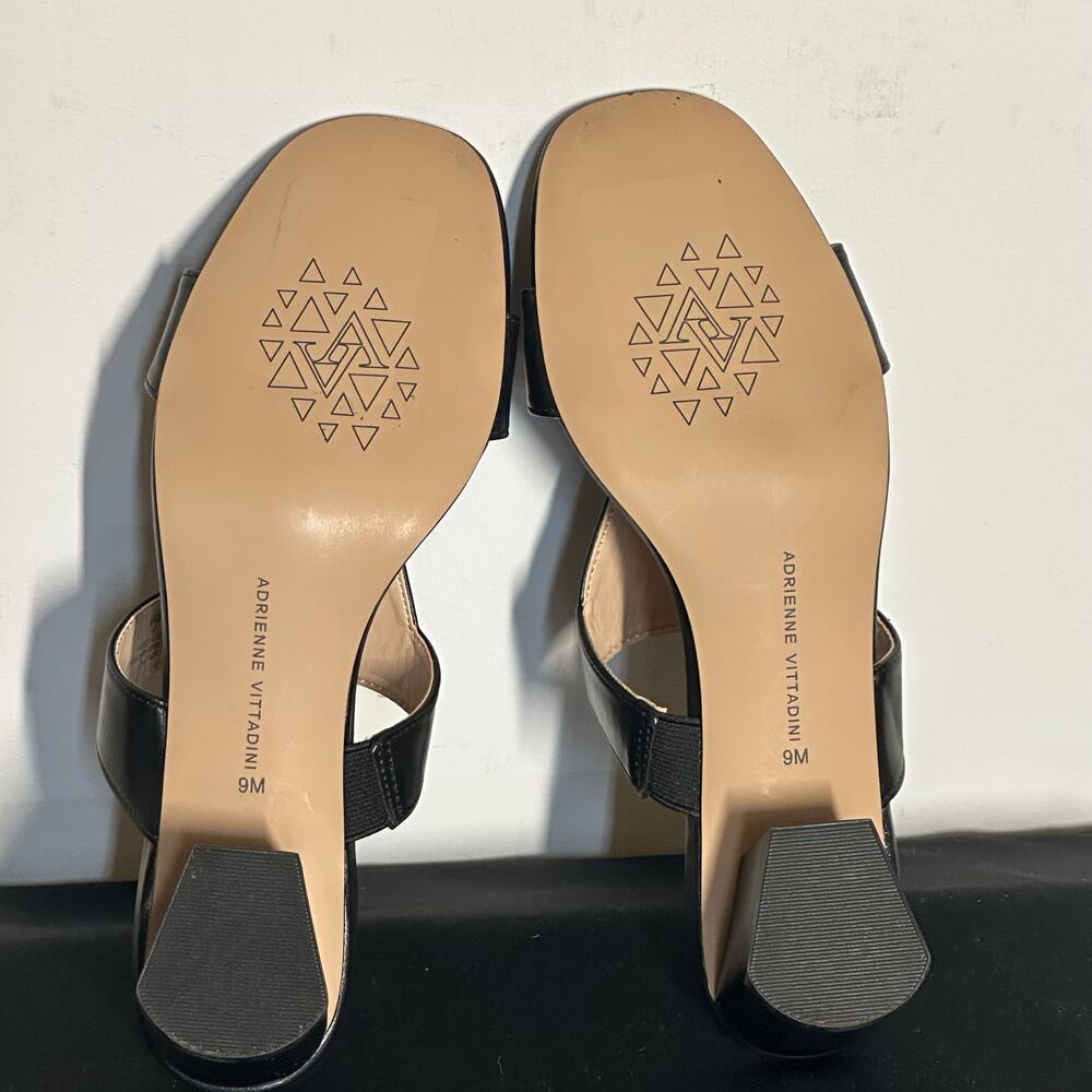 Adrienne Vittadini Women's ADELYN Block Heel Sandals Size 9 Like New! - Picture 7 of 9